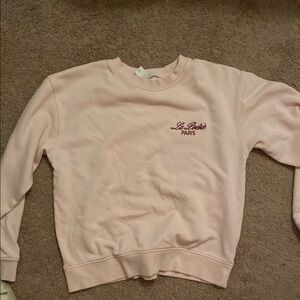 H&M Pink Crew Neck Sweater